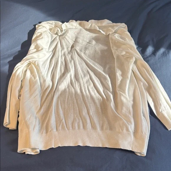 Talbots Ruffle Cardigan - Picture 3 of 3